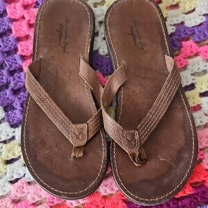 American Eagle Outfitters Brown Women’s Flip-Flop Sandals